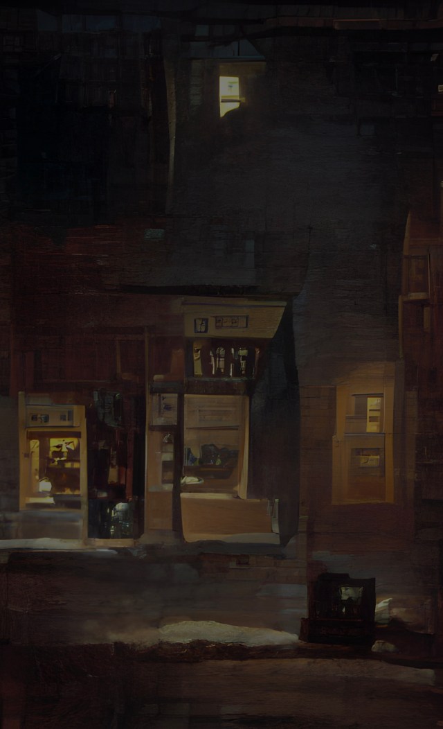 “Here, there’s no music here…”